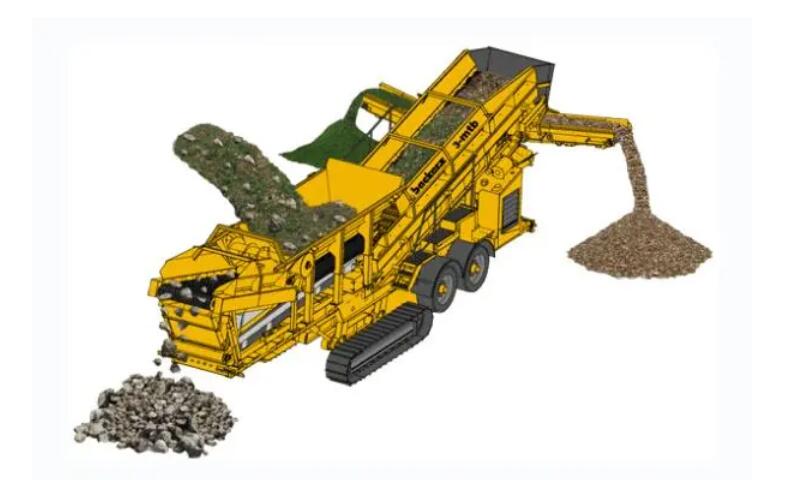 portable stone crusher rental