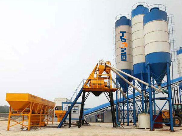 full automatic capacity of concrete batching plant