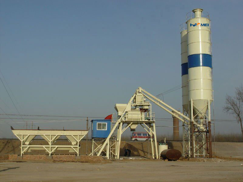 full automatic kyb concrete batching plant