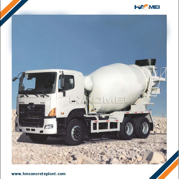 how a concrete mixer truck works