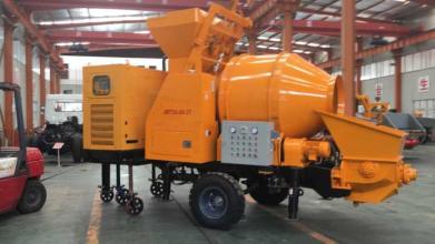 JBT Electric Concrete Mixer With Pump