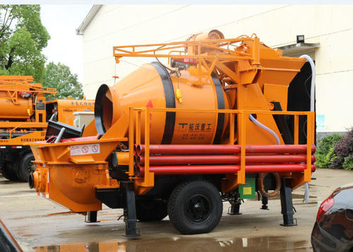 Concrete mixer working of concrete mixer with pump