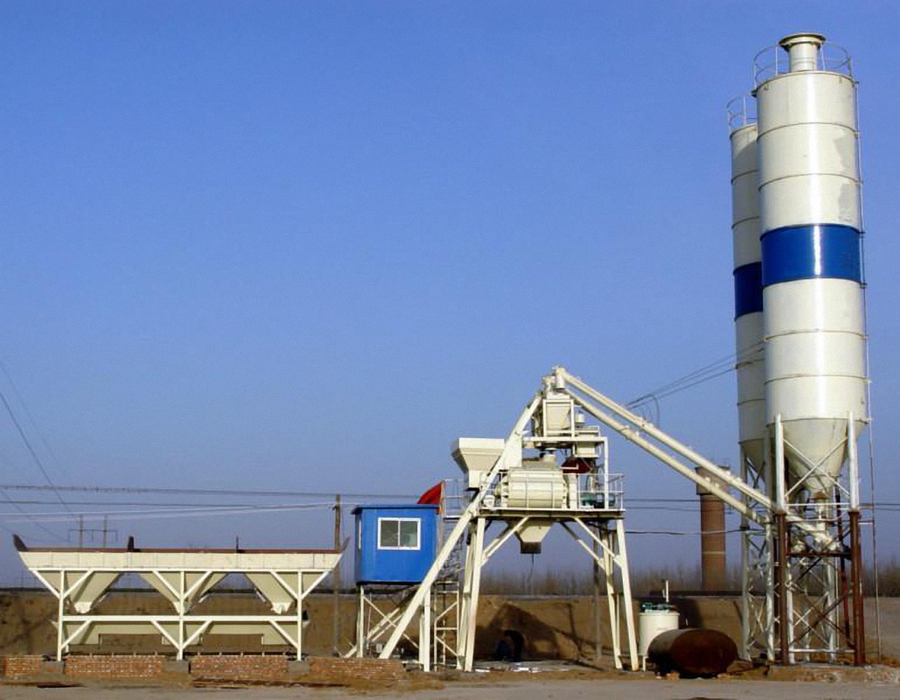 concrete mixing plant price