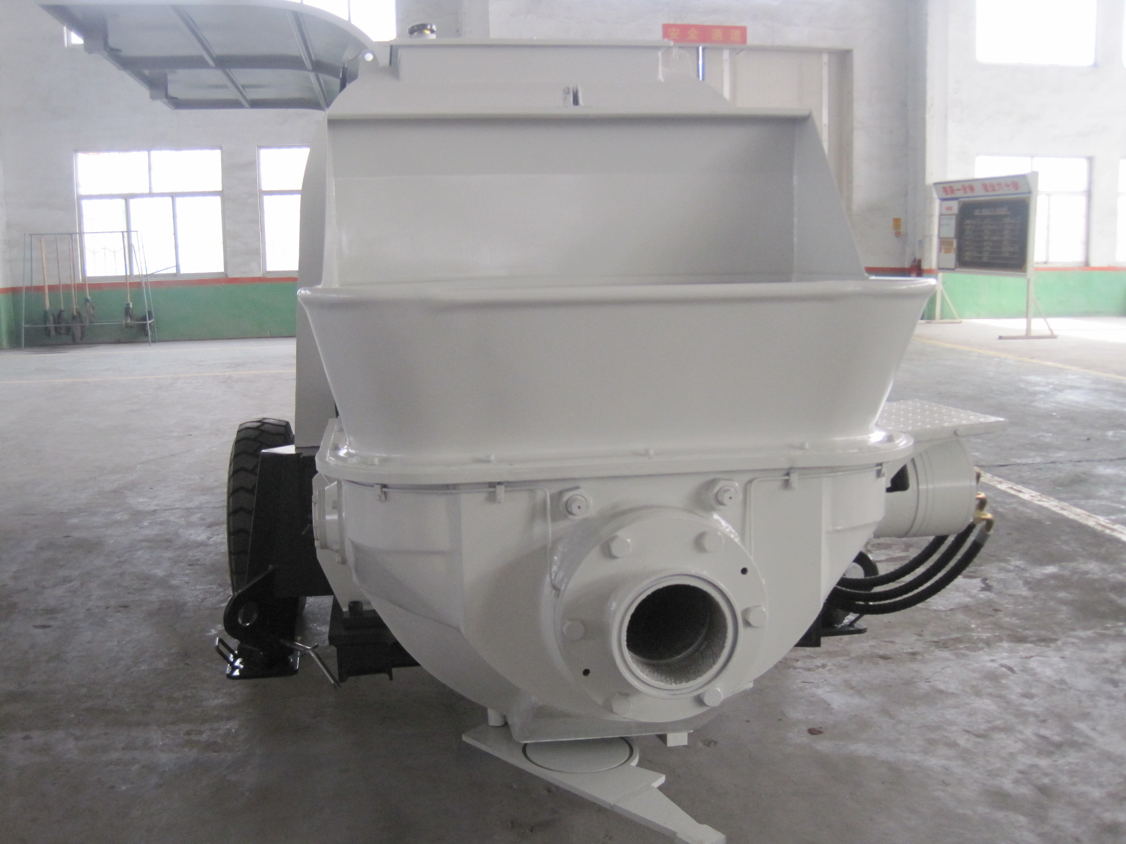 Factory Outlet Store Trailer Diesel-Electric Portable Concrete Pump