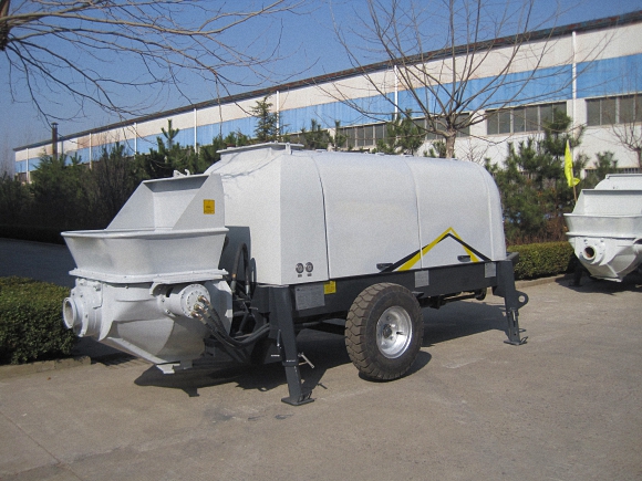 Made in China Small Trailer Mounted Diesel Concrete Pump