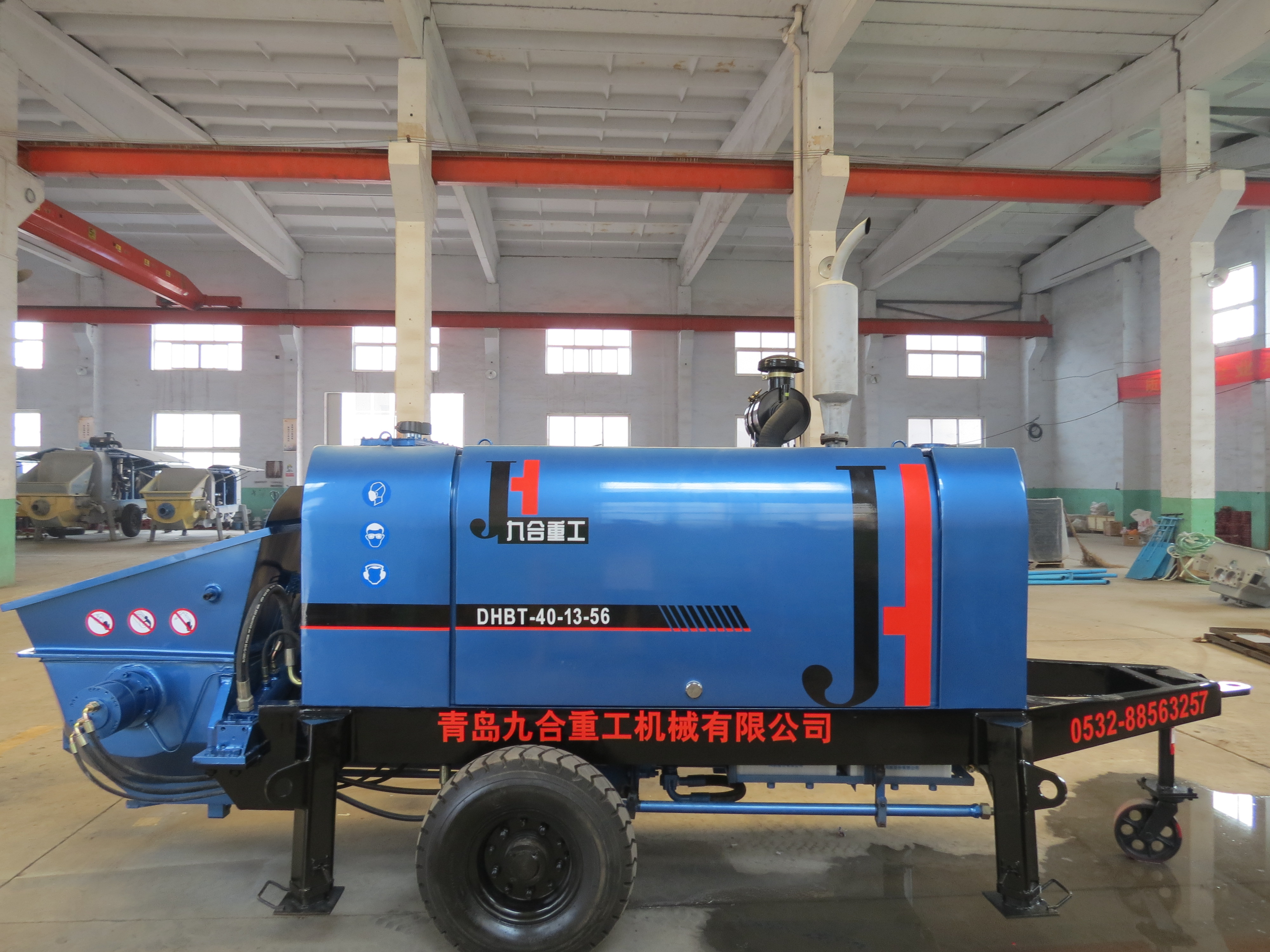 Wholesale Brand New Trailer-Mounted Diesel Concrete Pump