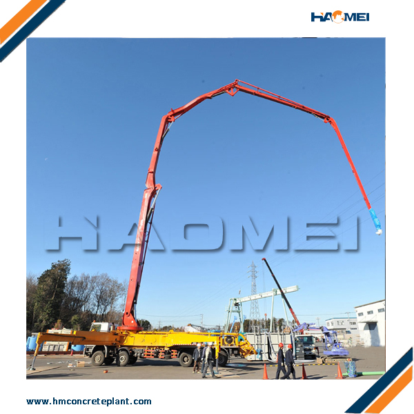 used concrete pump truck for sale in uae