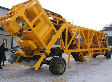 schwing cp18 mobile batching plant