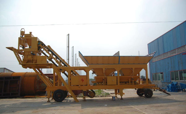 small mobile concrete batching plant