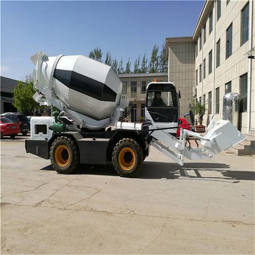 self loading concrete mixer specifications
