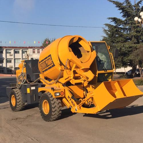 self loading concrete mixer specifications