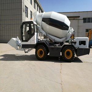 2m³ self loading concrete mixer