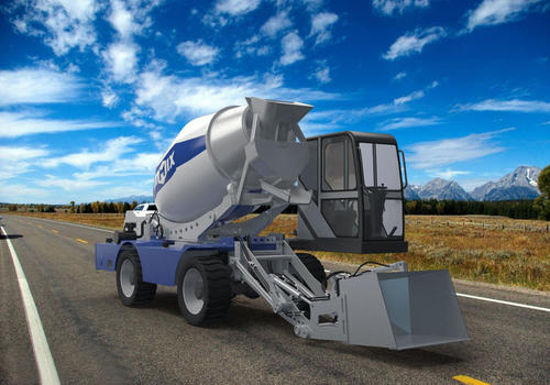 15cbm Heavy Self Loading Mobile Concrete Cement Mixer