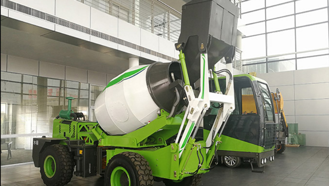 self loading concrete mixer for sale 