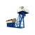 Hzs40 floating electrical advanced concrete agitator batching plant 