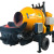 mini portable self loading diesel concrete mixer with pump machine for sale 