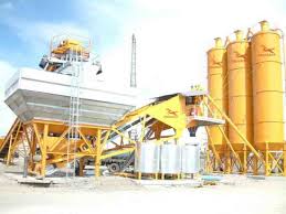 Stationary Transit Mix Concrete Batching Plant 