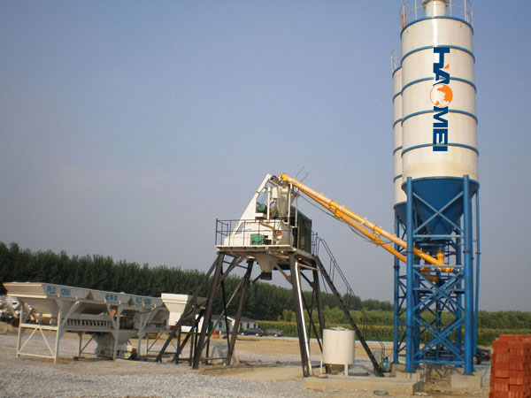 Wet Stationary Concrete Batch Plants 