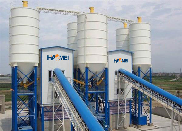 mobispa 60 - mobile concrete batching plant 