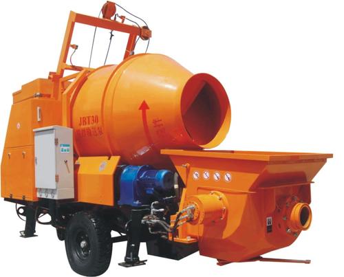 electric and diesel concrete mixer pump 