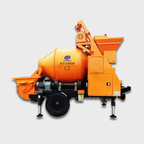 Diesel Concrete Mixer Pump Was Sent To East Timor 