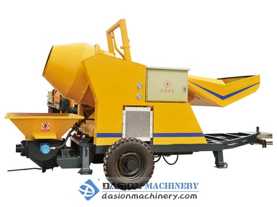 Concrete mixer with pump C3 