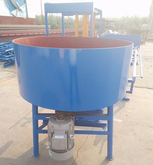 pto concrete pan mixer 