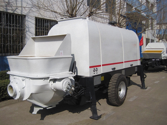 Made in China Trailer Diesel-Electric Portable Concrete Pump 