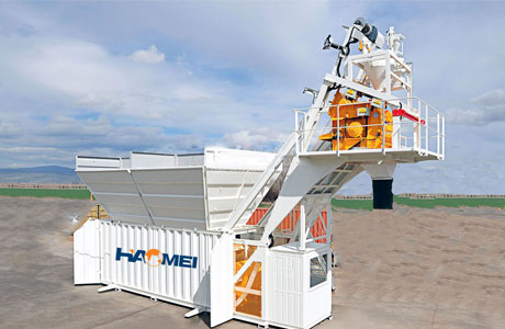 mobile concrete batching plant capacity 