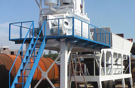 mini mobile concrete batching plant 